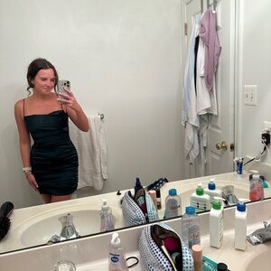 Dark Green Boutique Dress